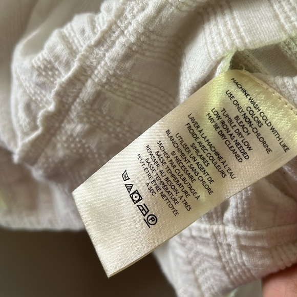 Free People Women’s More Romance Top color Ivory size XL - Picture 11 of 16